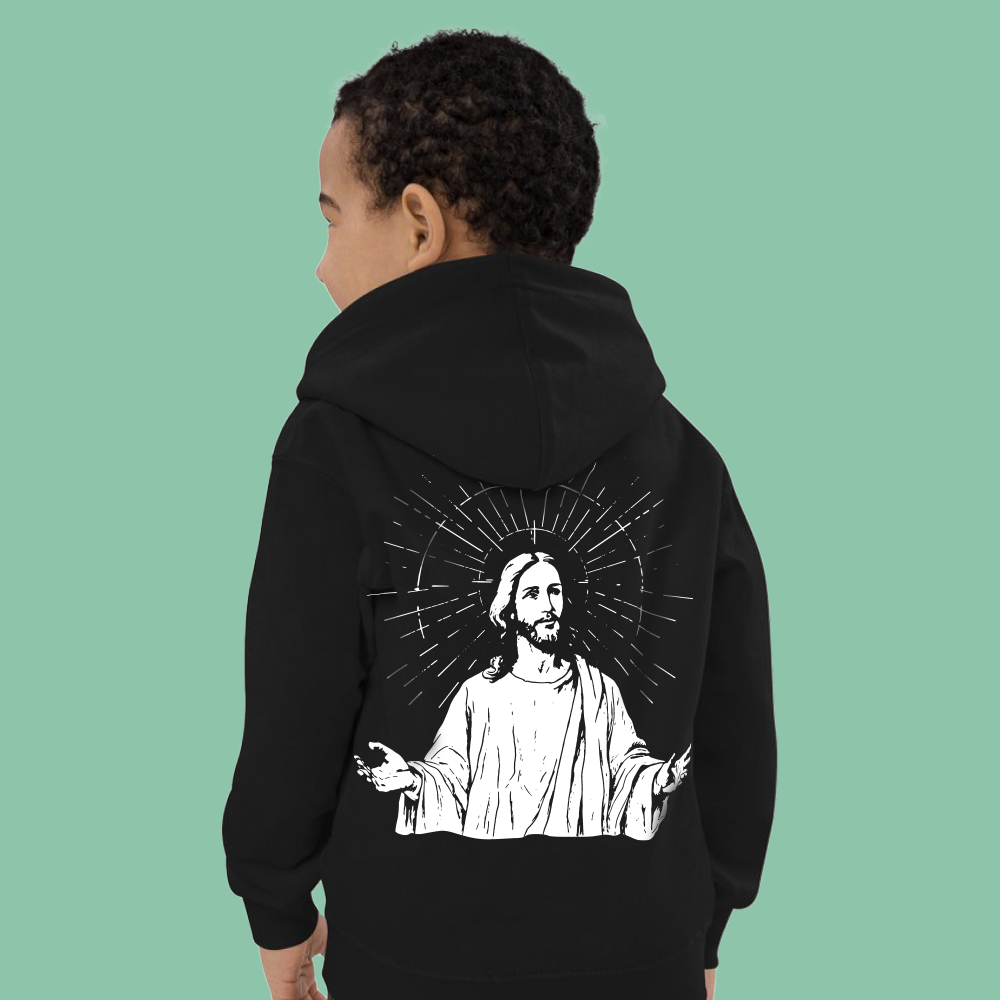 Little Levites He's Got My Back -  Black Hoodie